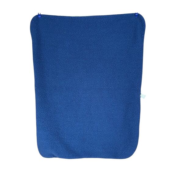 Cloud Island Baby Blanket Colorful Lines Dashes Blue Sherpa Target 2021 - Picture 4 of 6